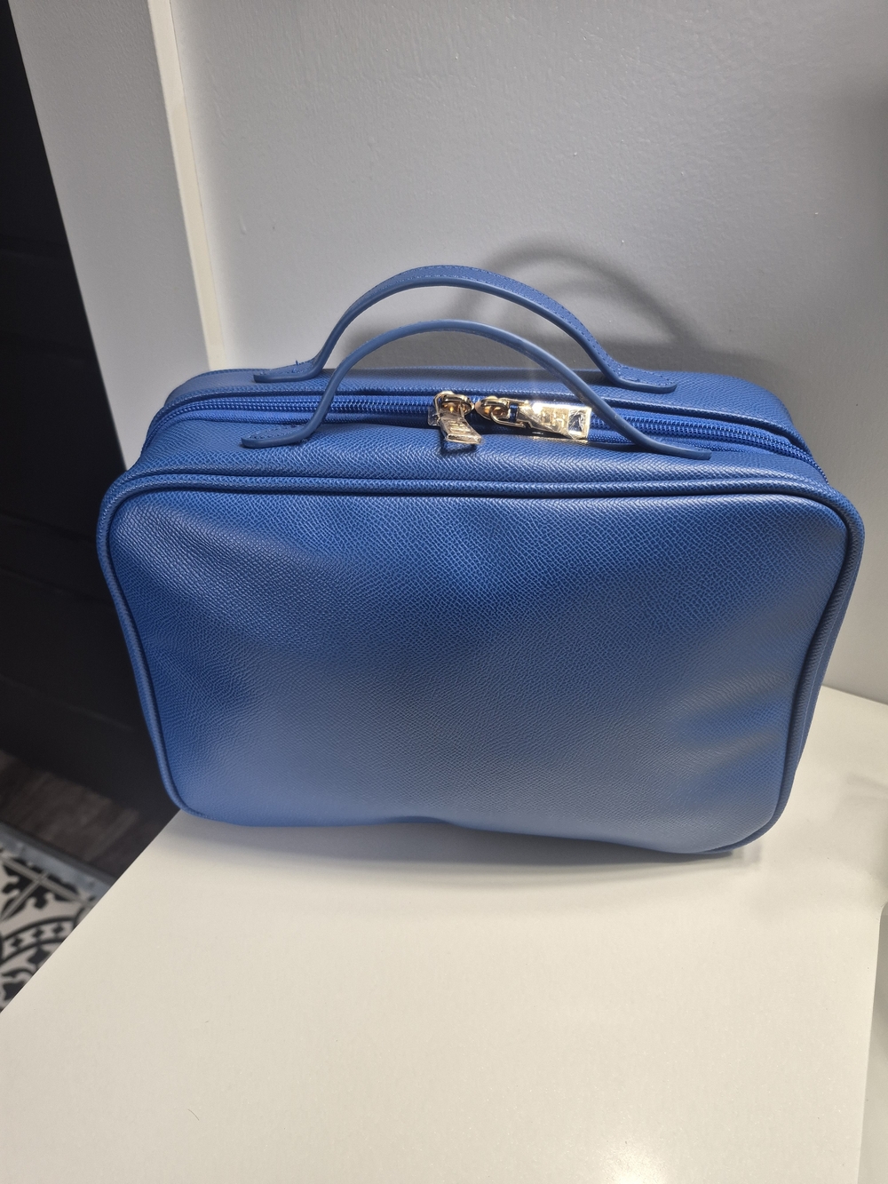 Louenhide Georgie Toiletry Case In Ocean Blue